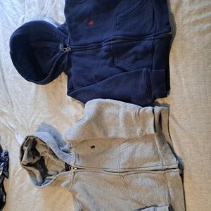 EUC Boys Polo Full Zip Sweatjacket Set